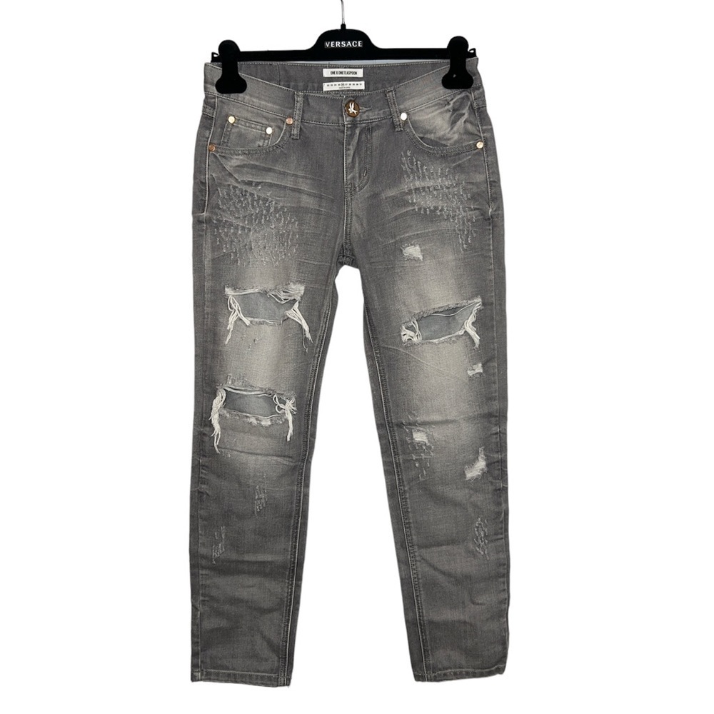 One x One Teaspoon Awesome Baggies Distressed Ripped Jeans